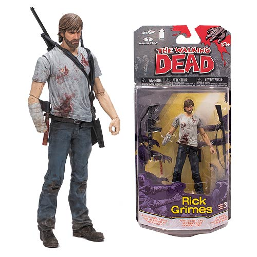 McFarlane Toys The Walking Dead Rick Grimes 5 Inch Action Figure toys model