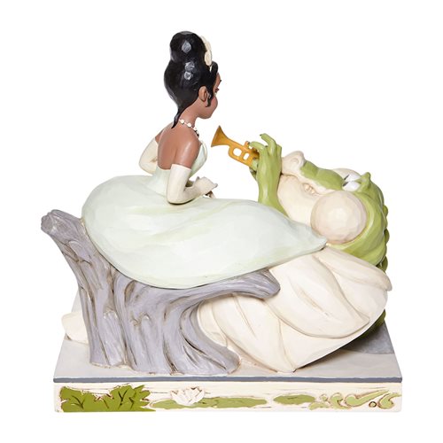 Disney Traditions Princess and the Frog Tiana and Louis White Woodland Bayou Beauty by Jim Shore Sta