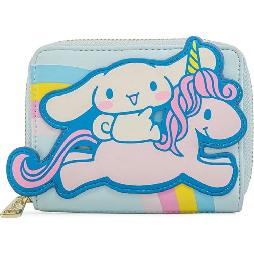 Sanrio Cinnamaroll Unicorn Zip-Around Wallet
