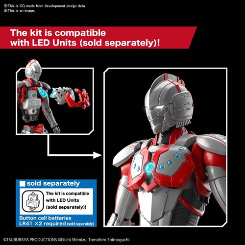 Ultraman Suit Zoffy Action Version Figure-Rise Standard Model Kit