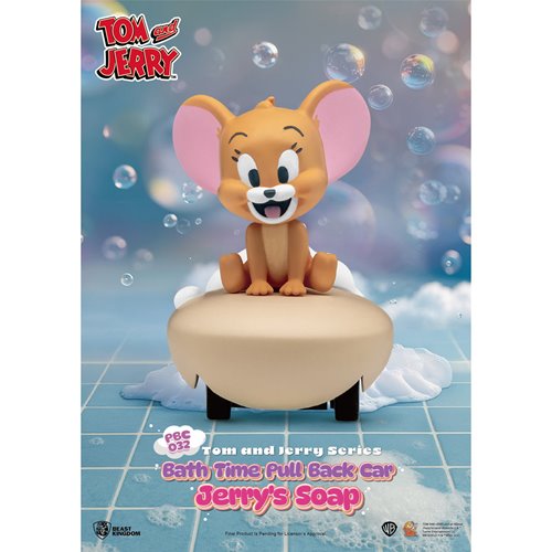 Tom and Jerry Bath Time Pull Back Car Series PBC-032 Vehicle Blind Box Case of 6