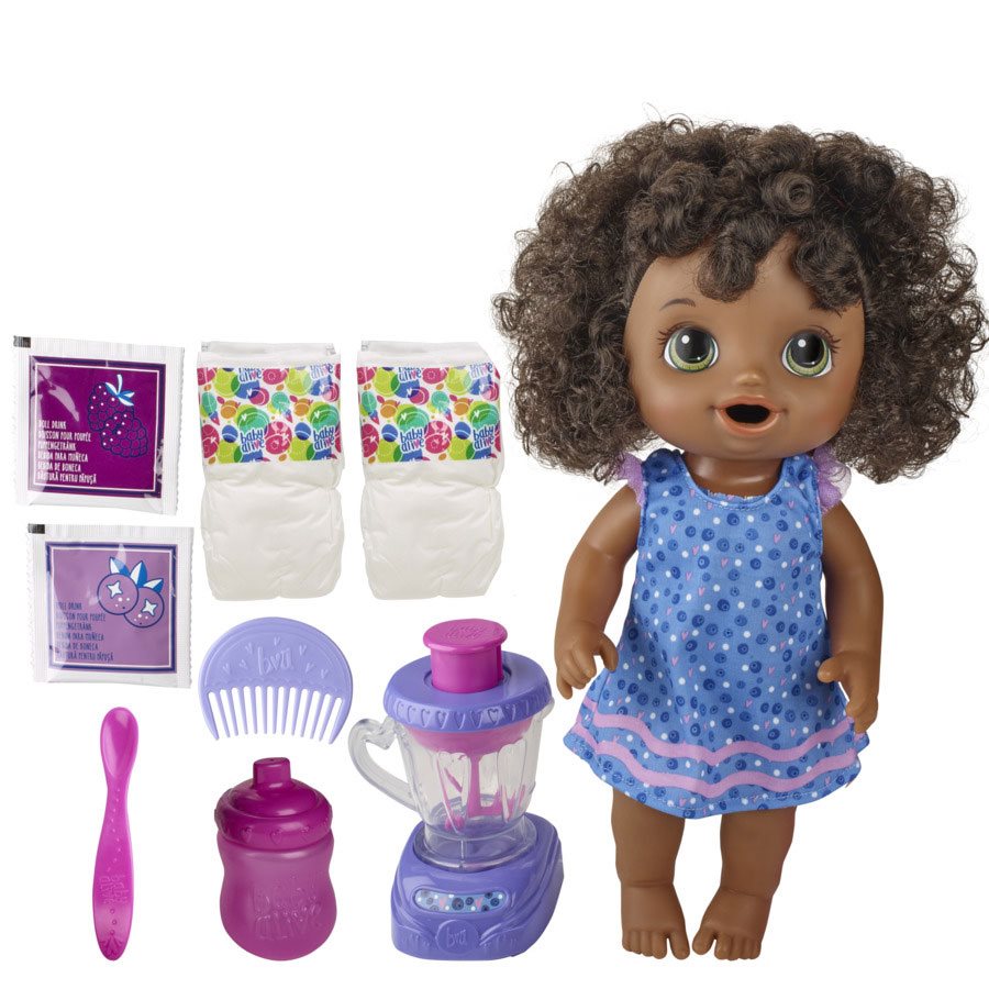 Baby Alive Magical Mixer Baby Doll Black Hair