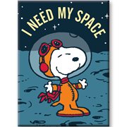 Peanuts in Space I Need Space Flat Magnet