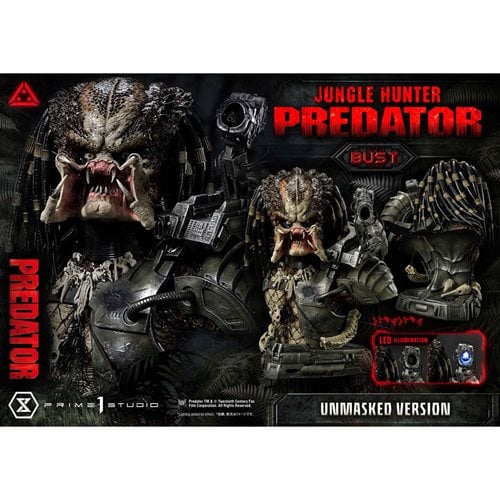 Jungle Hunter Predator (1987) Unmasked Limited Edition 1:3 Scale Premium Bust