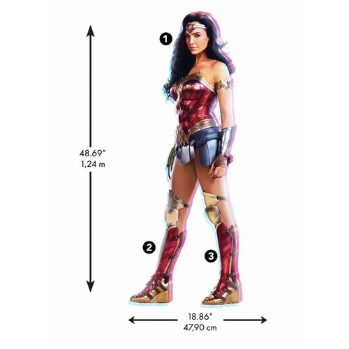 Wonder Woman 84 Peel and Stick Giant Wall Decals