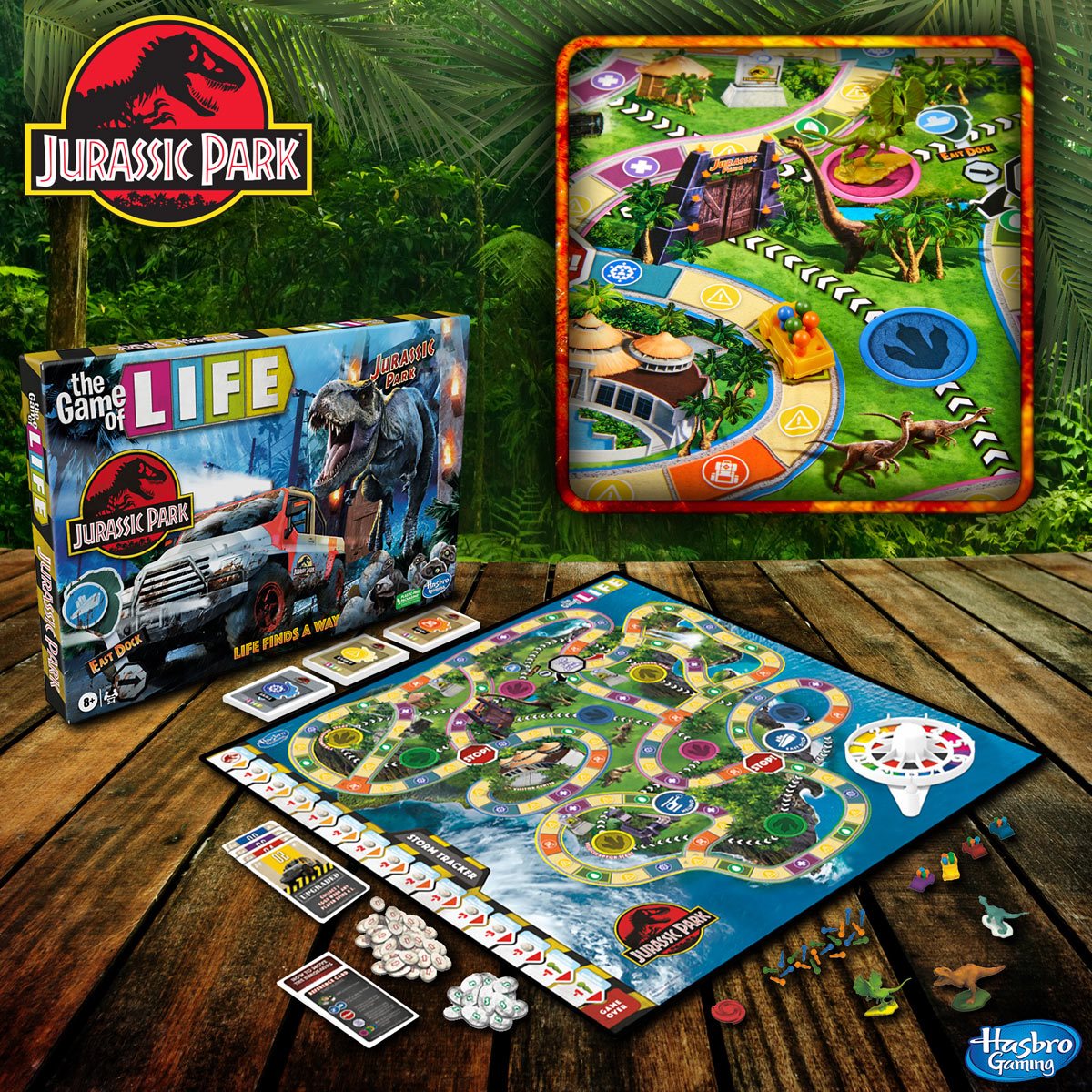 The Game of Life: Jurassic Park Edition [Board Game, 2-4 Players