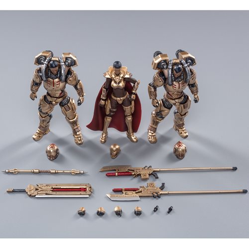 Joy Toy Saluk Golden Legion 1:18 Scale Action Figure 3-Pack