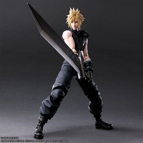 Final Fantasy VII Rebirth Cloud Strife Play Arts Kai Action Figure