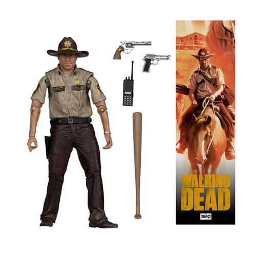 The Walking Dead Wave 3 Rick Grimes Season 1 5-Inch Scale Action Figure