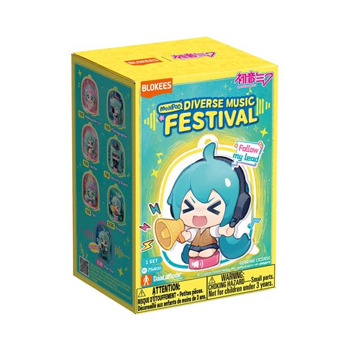 Vocaloid Hatsune Miku Diverse Music Festival Mojipod Model Kit Case of 6