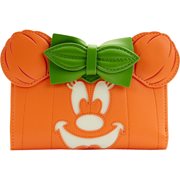 Minnie Mouse Pumpkin Minnie Glow-in-the-Dark Flap Wallet