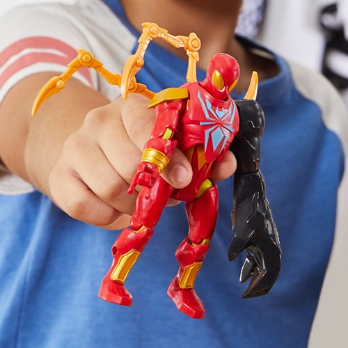 Marvel Spider-Man MixMashers Iron Spider Deluxe 5-Inch Action Figure