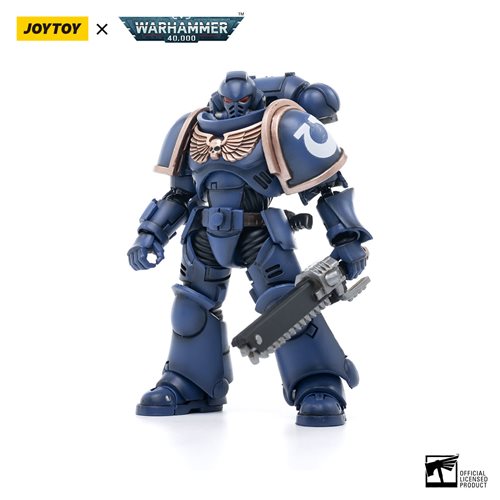 Joy Toy Warhammer 40,000 Ultramarines Intercessors 1:18 Scale Action Figure