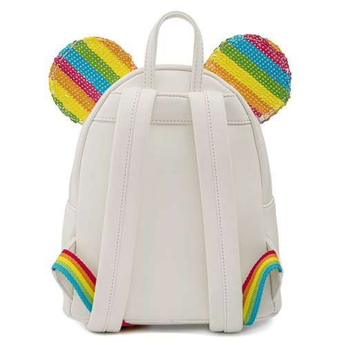 Minnie Mouse Rainbow Sequins Mini-Backpack