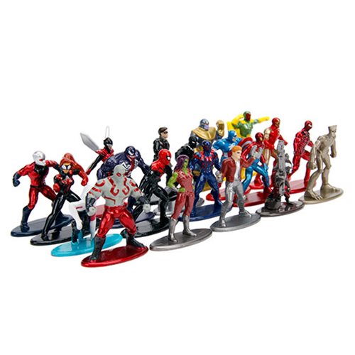 Details about   Marvel 20 Pieces Nano Metal Figs Mini Figures 100% Die Cast Metal 2020 New! 