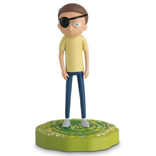 Rick and Morty Evil Morty Figure with Collector Magazine