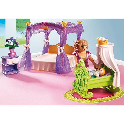 Playmobil 6851 Princess Chamber with Cradle