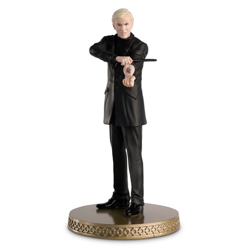 Harry Potter Wizarding World Collection Older Draco Figure with Collector Magazine