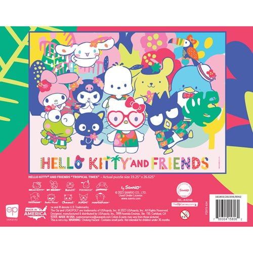 Hello Kitty and Friends Tropical Times 1,000-Piece Puzzle