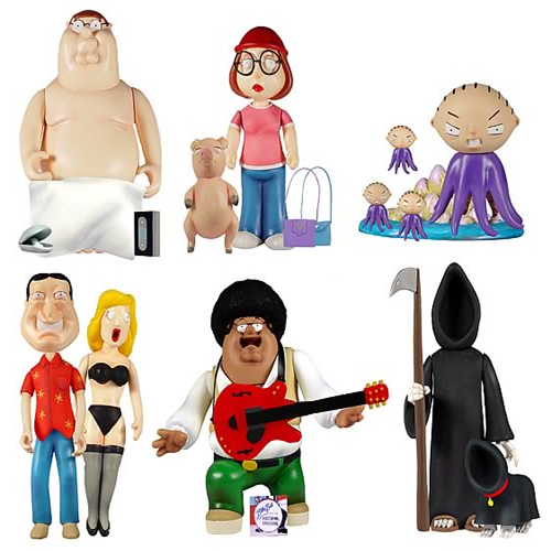 Brand New Complete Set of 10 Figures Family Guy Series 2 
