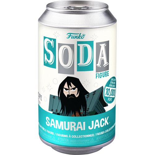 Samurai Jack Armored Vinyl Soda Figure