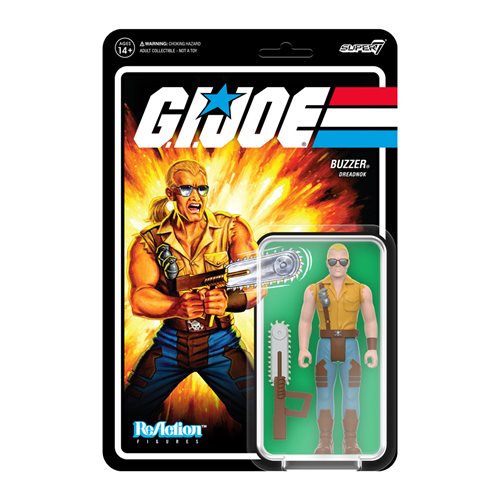 G.I. Joe Buzzer 3 3/4-Inch ReAction Figure