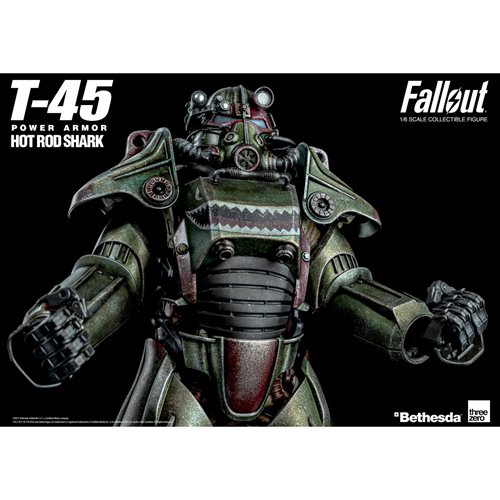 Fallout T-45 1:6 Scale Hot Rod Shark Power Armor Pack