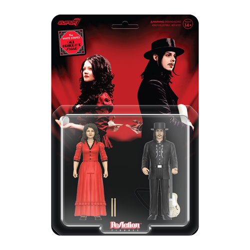 The White Stripes Get Behind Me Satan 3 3/4-Inch ReAction Figures 2-Pack