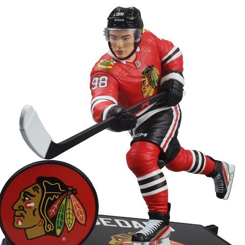 NHL SportsPicks Chicago Blackhawks Connor Bedard 7-Inch Scale Posed Figure Case of 6