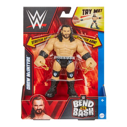 WWE Bend N' Bash Wave 4 Action Figure Case of 6