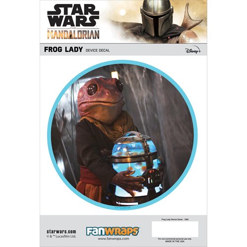 Star Wars: The Mandalorian Frog Lady Device Decal