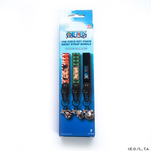 One Piece Straw Hat Skull Keystrap