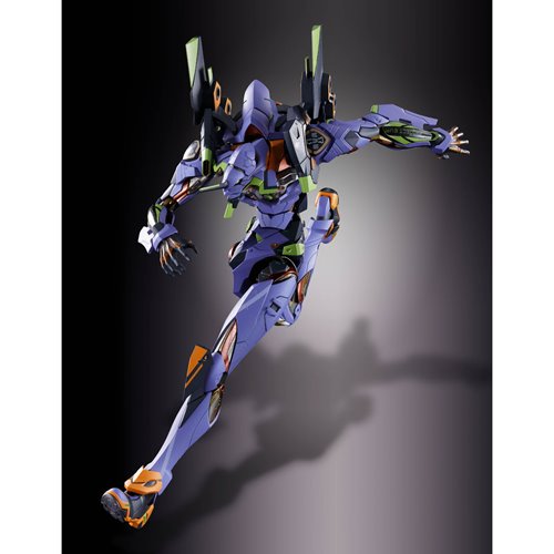 Evangelion Test Type-01 30th Anniversary with Spear Gaius Metal Build Action Figure