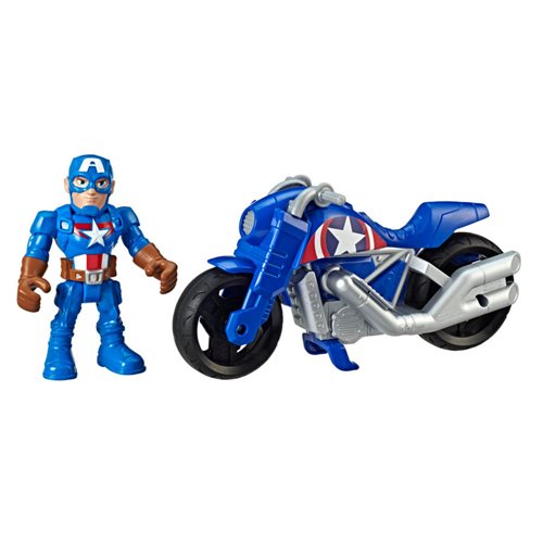 Marvel Super Hero Adventures Captain America Motorcycle