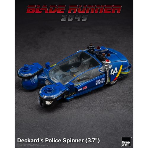 Blade Runner 2049 Deckard's Police Spinner Die-Cast Metal Vehicle