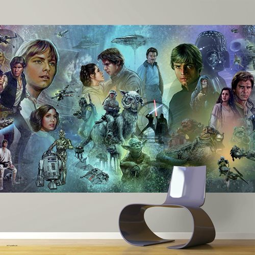 Star Wars Original Trilogy Peel and Stick Wall Mural
