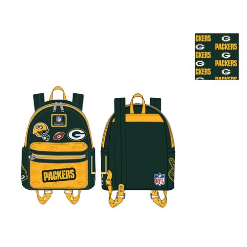 NFL Greenbay Packers Patches Mini-Backpack