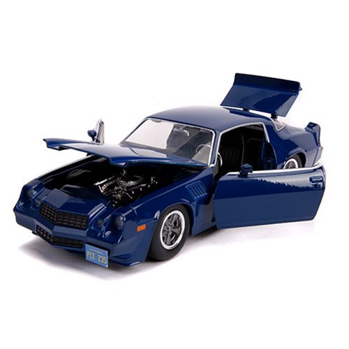 Hollywood Rides Stranger Things 1979 Chevy Camaro Z28 1:24 Scale Die-Cast Metal Vehicle with Coin