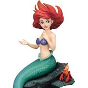 The Little Mermaid Master Craft Ariel and Sebastian Statue