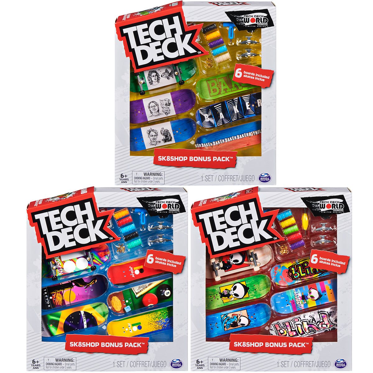 Tech Deck, Sk8Shop Bonus Pack - Over the Rainbow