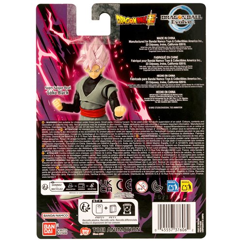 Dragon Ball Super Evolve Super Saiyan Rose Goku Black 5-Inch Action Figure