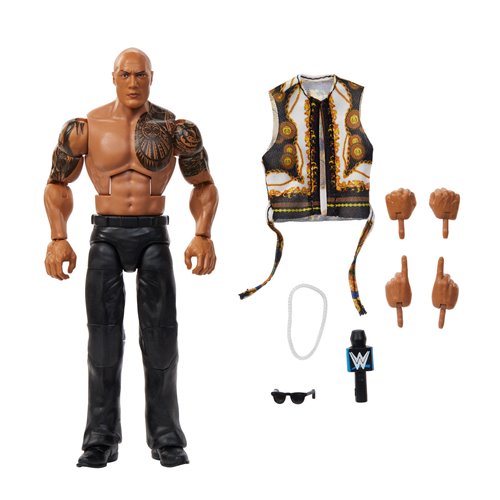 WWE Elite Collection Series 115 The Rock Action Figure
