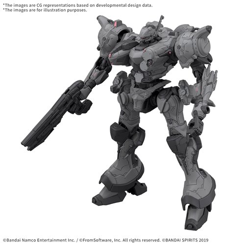 30 Minutes Missions Armored Core VI: Fires of Rubicon Arquebus Corporation VP-40S Model Kit