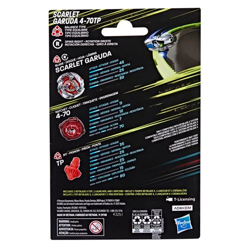 Beyblade X Starter Pack Tops Wave 5 Set of 4