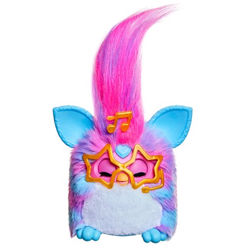 Furby Vibes Blue Razz Interactive Electronic Plush Toy
