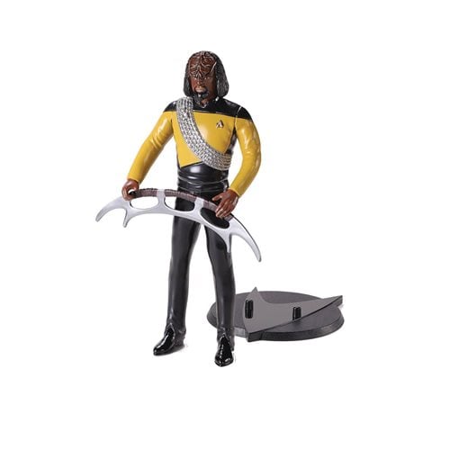 Star Trek: The Next Generation Worf Bendyfigs Action Figure