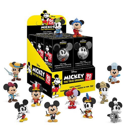 Mickey's 90th Mini Vinyl Figure Display Case