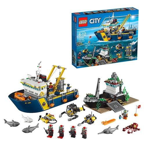 Kiks dommer forstene LEGO City Deep Sea Exploration 60095 Deep Sea Exploration Vessel