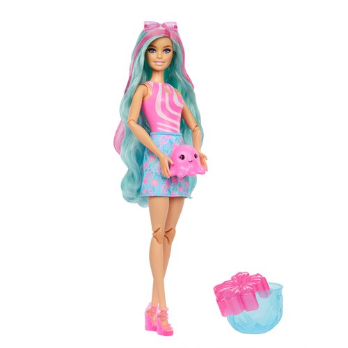 Barbie Pop Reveal Sea Slushy Series Jellyfish Doll