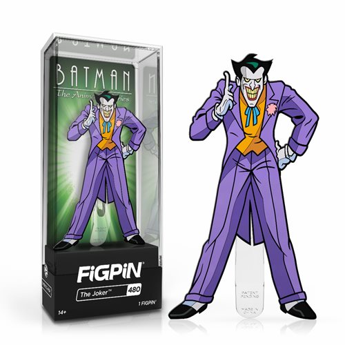 Batman: The Animated Series Joker FiGPiN Classic Enamel Pin